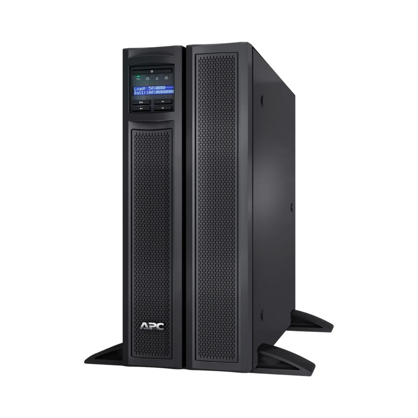 APC Smart-UPS X, Line Interactive, 3kVA, Rack/tower convertible 4U, 100V-127V, 6x 5-15R+3x 5-20R+1x L5-30R NEMA, NMC, Extended runtime,Short depth,TAA — Being Shipped