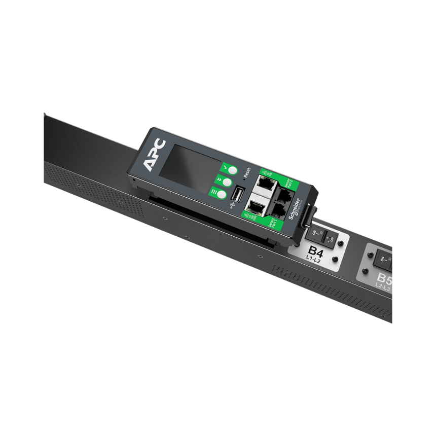 APC NetShelter Rack PDU Advanced, Metered, 5.0kW, 1Phase, 208V, 30A, L6-30P, 40 Outlet — Being Shipped