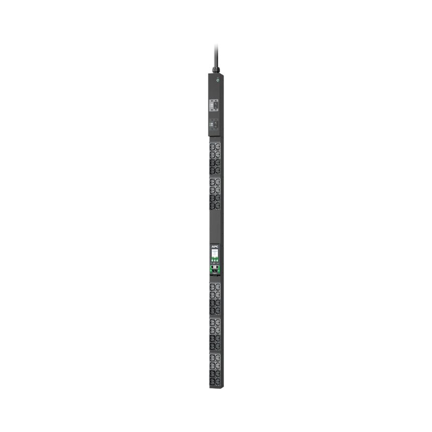 APC NetShelter Rack PDU Advanced, Metered, 5.0kW, 1Phase, 208V, 30A, L6-30P, 40 Outlet — Being Shipped