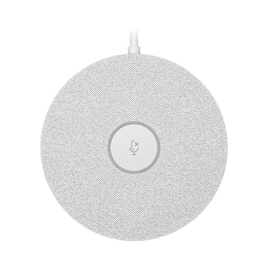 Logitech Rally Mic Pod Boundary Microphone (White) — Being Shipped