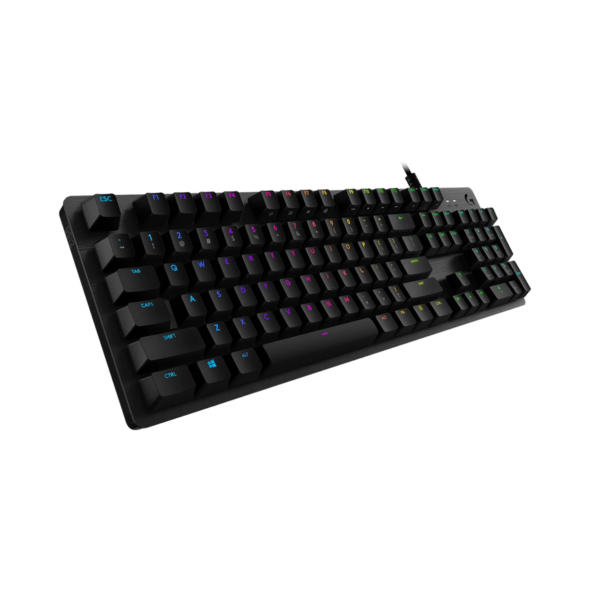 Logitech Gaming G512 Wired Mechanical Keyboard (GX Brown Switches, Carbon) — Being Shipped