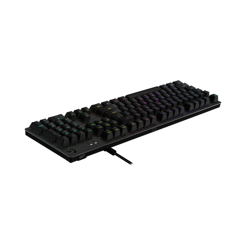 Logitech Gaming G512 Wired Mechanical Keyboard (GX Brown Switches, Carbon) — Being Shipped