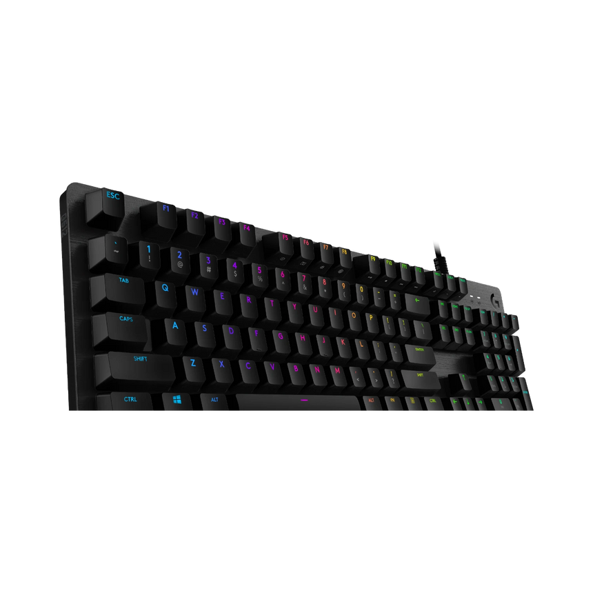Logitech Gaming G512 Wired Mechanical Keyboard (GX Brown Switches, Carbon) — Being Shipped