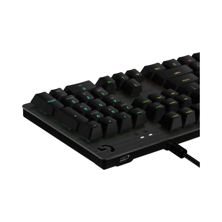 Logitech Gaming G512 Wired Mechanical Keyboard (GX Brown Switches, Carbon) — Being Shipped