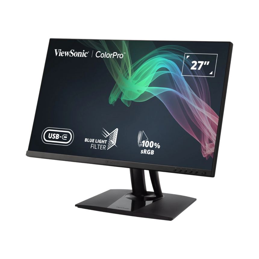 ViewSonic VP2756-2K 2K QHD Pantone Validated 100% sRGB & Factory Pre-Calibrated Monitor with 60W USB-C — Being Shipped