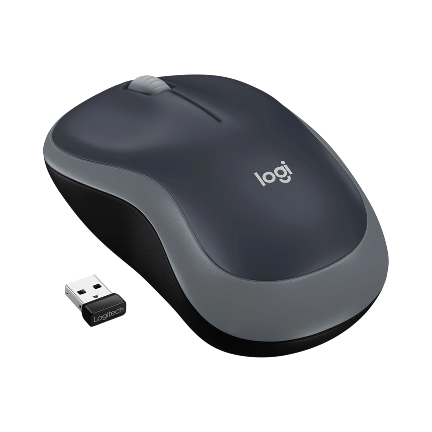 Logitech M185 Wireless Mouse (Swift Gray) — Being Shipped