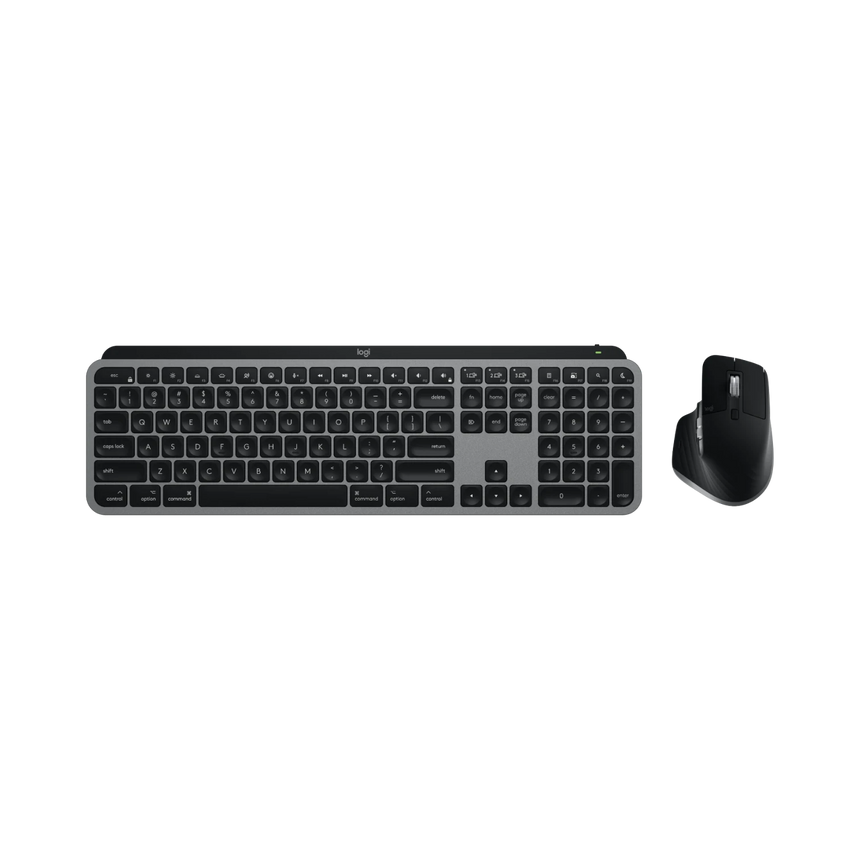 Logitech MX Keys S Wireless Keyboard & MX Master 3S Mouse for Mac Combo Kit (Space Gray) — Being Shipped