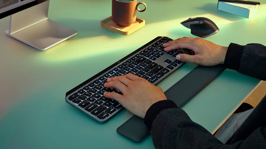 Logitech MX Keys S Wireless Keyboard & MX Master 3S Mouse for Mac Combo Kit (Space Gray) — Being Shipped