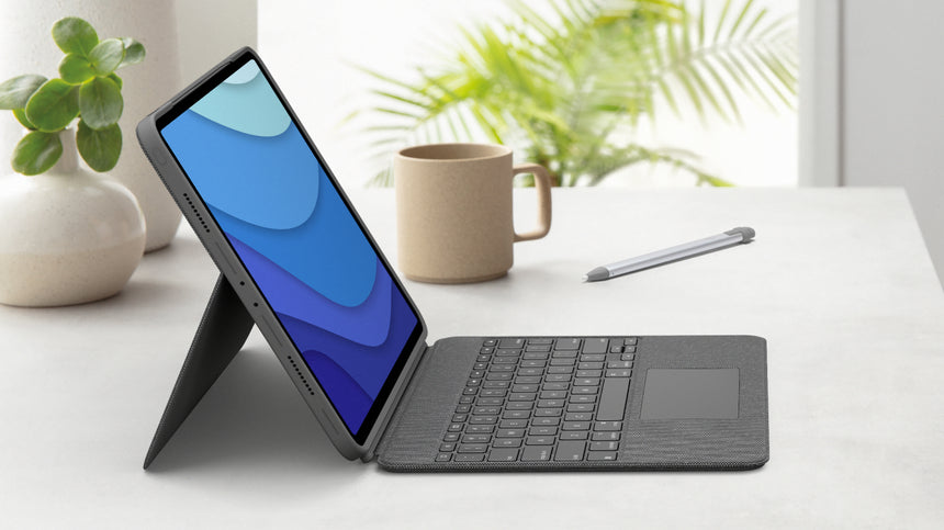 Logitech Combo Touch Backlit Keyboard Case for Apple 13" iPad Pro M4 (Graphite) — Being Shipped