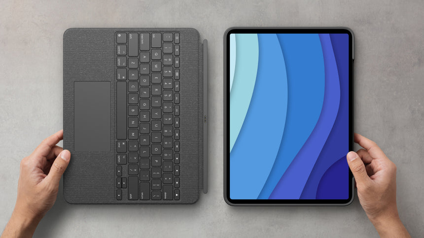 Logitech Combo Touch Backlit Keyboard Case for Apple 13" iPad Pro M4 (Graphite) — Being Shipped