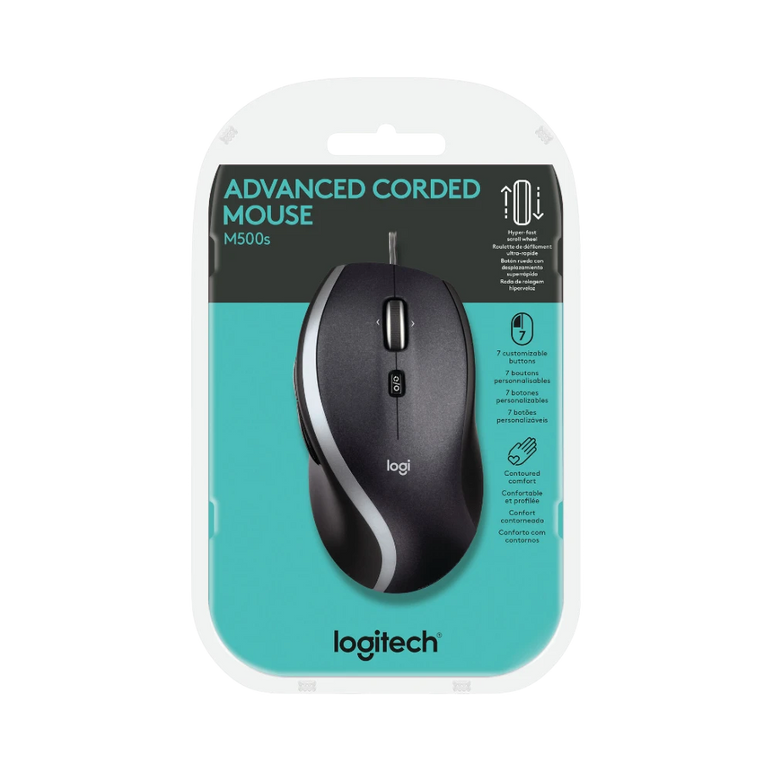 Logitech M500s Advanced Wired Optical Mouse — Being Shipped