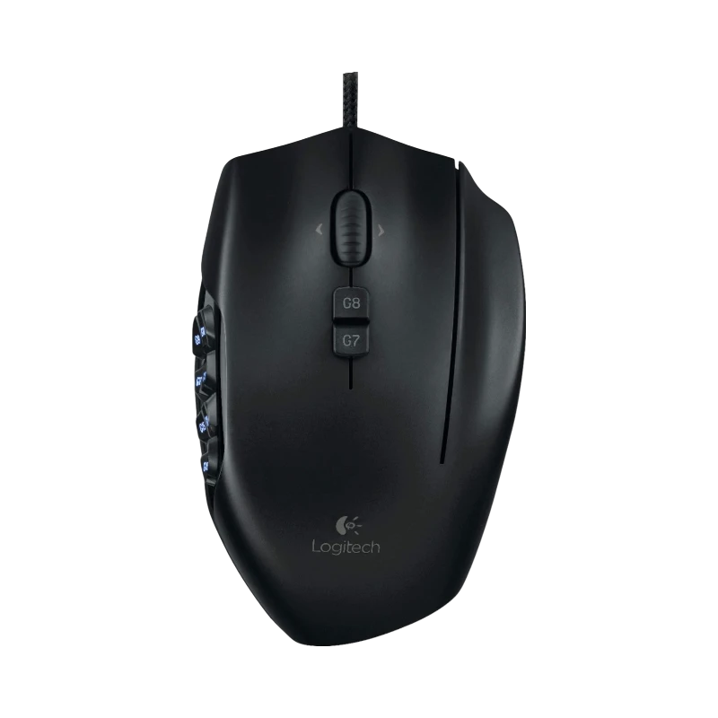 Logitech G G600 MMO Gaming Mouse (Black) — Being Shipped