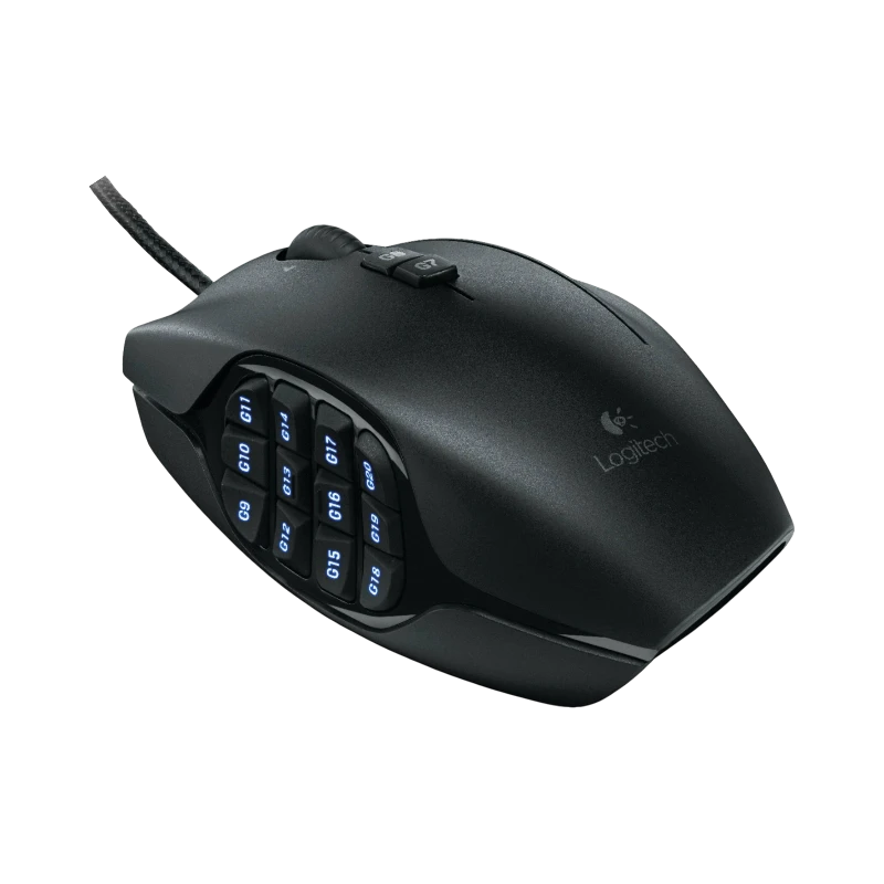 Logitech G G600 MMO Gaming Mouse (Black) — Being Shipped