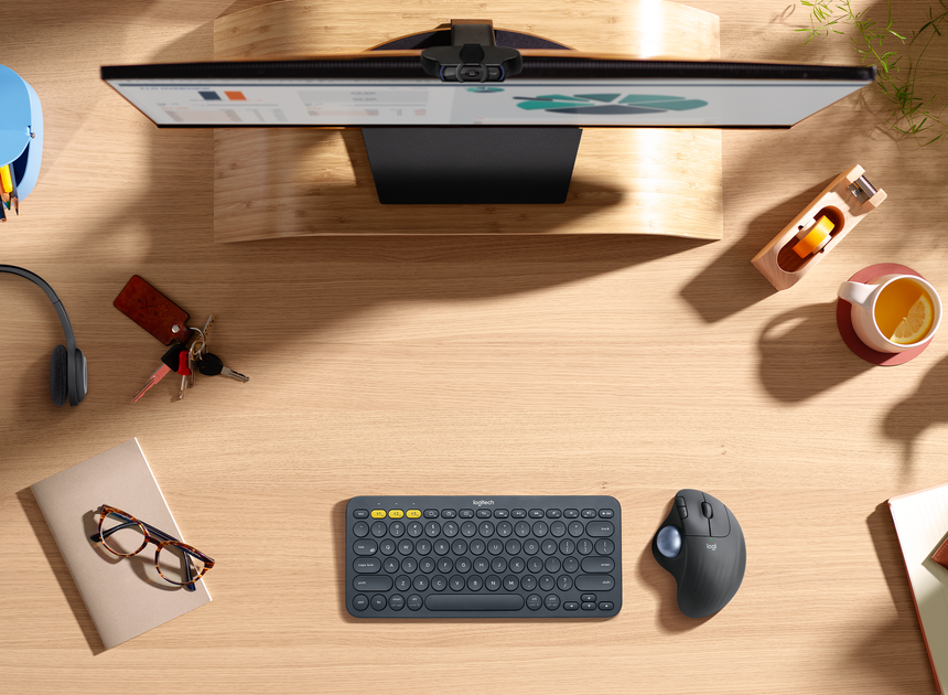 Logitech Ergo M575 Wireless Trackball Mouse (Black) — Being Shipped
