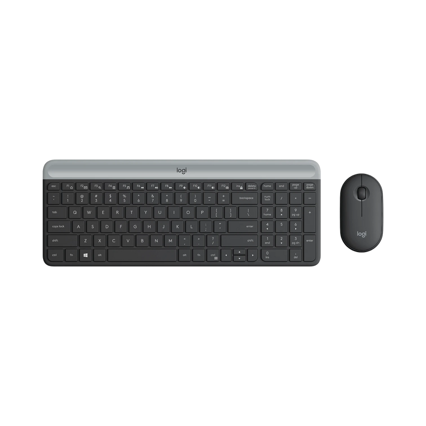 Logitech MK470 Slim Wireless Keyboard & Mouse Combo (Black) — Being Shipped
