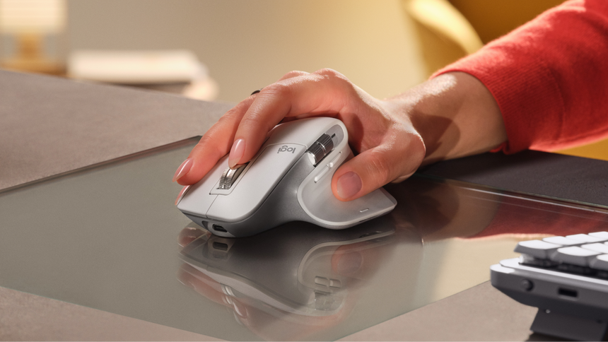 Logitech MX Master 3S for Mac Wireless Mouse (Pale Gray) — Being Shipped