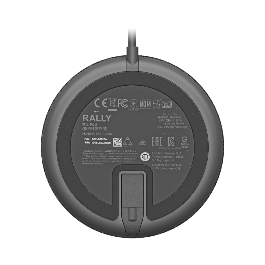 Logitech Rally Mic Pod Modular Microphone — Being Shipped