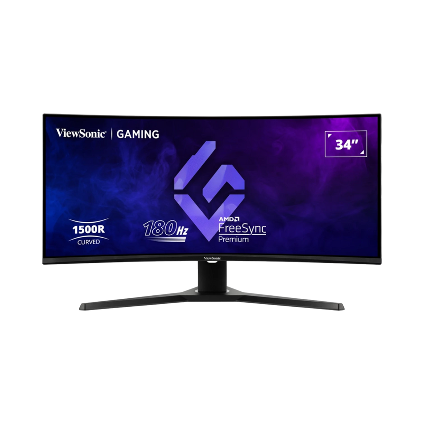 ViewSonic VX3418-2KPC 34" 21:9 Curved VA Gaming Monitor — Being Shipped