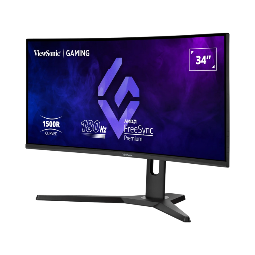 ViewSonic VX3418-2KPC 34" 21:9 Curved VA Gaming Monitor — Being Shipped