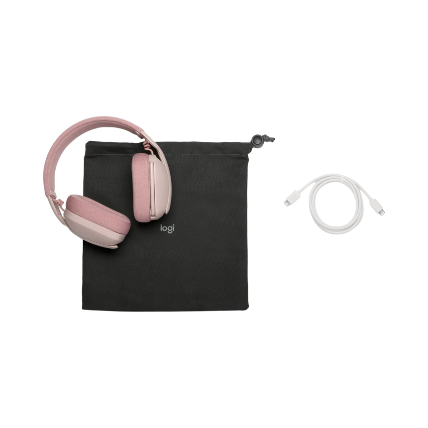 Logitech Zone Vibe 100 Wireless Headset (Rose) — Being Shipped