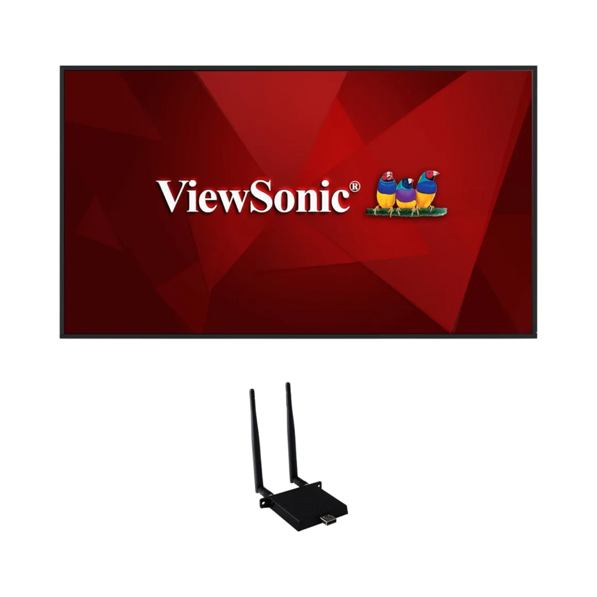 ViewSonic CDE7530-W1 75" UHD 4K Commercial Monitor with Wireless Module — Being Shipped