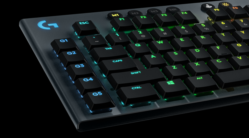 Logitech G G815 LIGHTSYNC RGB Mechanical Gaming Keyboard (GL Clicky) — Being Shipped