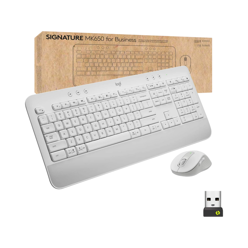 Logitech MK650 Signature Business Full-size Wireless Keyboard & Mouse Bundle — Being Shipped