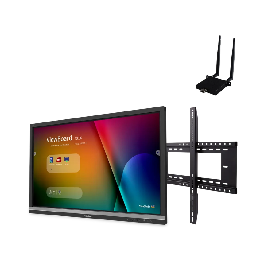 ViewSonic ViewBoard 55" UHD 4K Interactive Display with Wireless Module & Mount Kit — Being Shipped