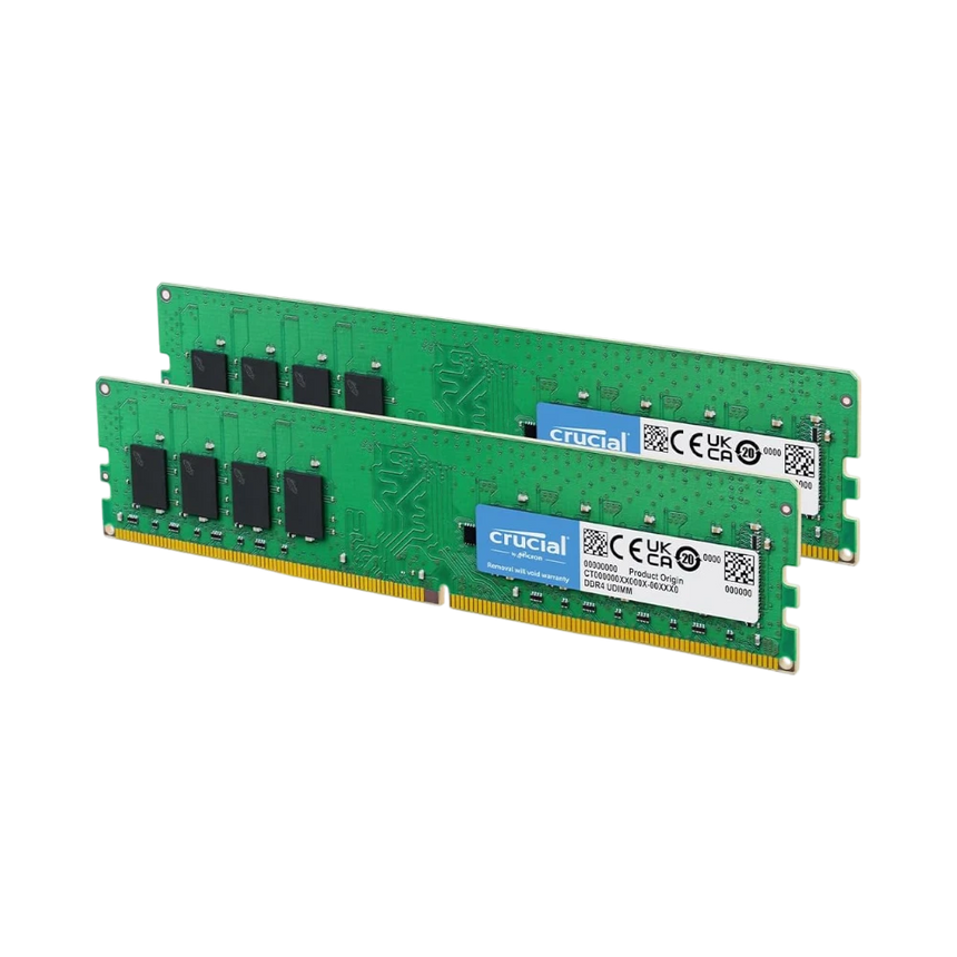 Crucial 16GB DDR4 2400 MHz UDIMM Memory Kit (2 x 8GB) — Being Shipped