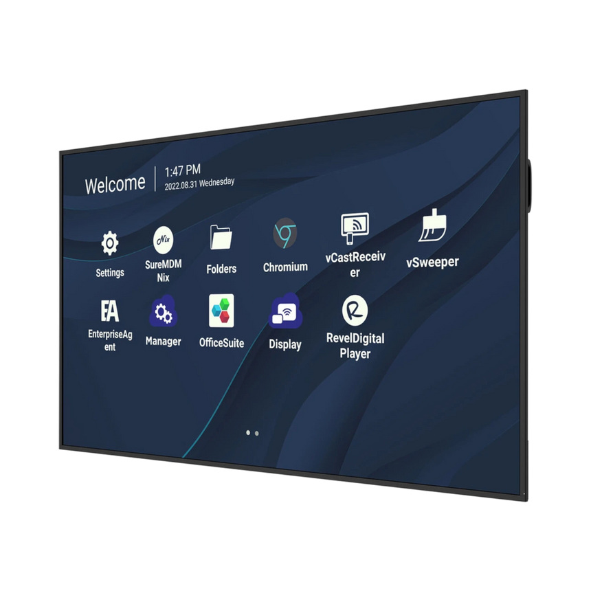 ViewSonic CDE8630-MTRC 86" 4K Digital Display Conferencing System — Being Shipped