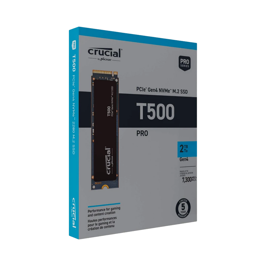 Crucial T500 1TB M.2 2280 PCIe 4.0 x4 Internal SSD — Being Shipped