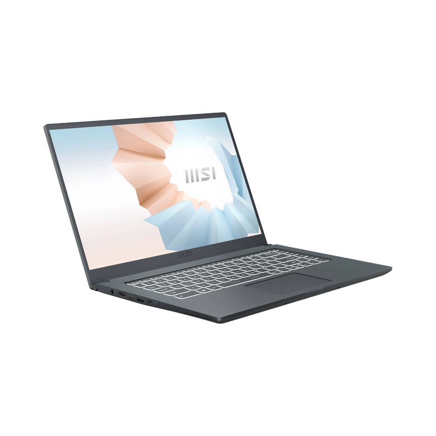MSI Modern 15 15.6" Notebook, Intel Core i5-1155G7, 8GB DDR4 RAM, 512GB SSD (Carbon Gray) — Being Shipped