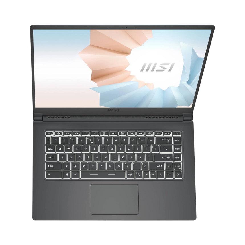 MSI Modern 15 15.6" Notebook, Intel Core i5-1155G7, 8GB DDR4 RAM, 512GB SSD (Carbon Gray) — Being Shipped