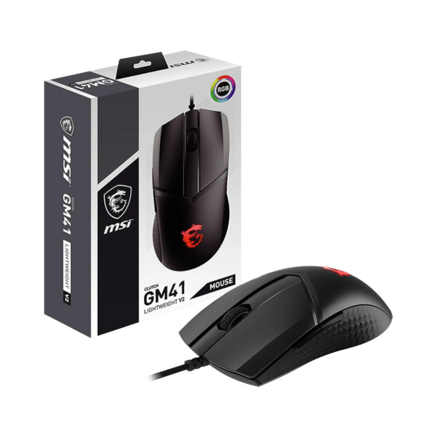 MSI Clutch GM41 V2 Lightweight Gaming Mouse — Being Shipped