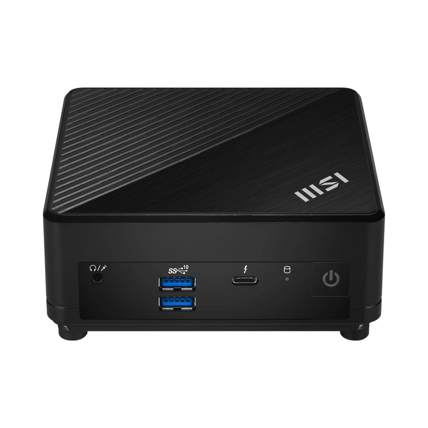 MSI Cubi 5 12M-029US Mini Desktop Computer, Intel Core i5-1235U, 8GB DDR4 RAM, 512GB SSD (Black) — Being Shipped