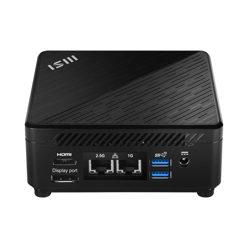 MSI Cubi 5 12M-029US Mini Desktop Computer, Intel Core i5-1235U, 8GB DDR4 RAM, 512GB SSD (Black) — Being Shipped