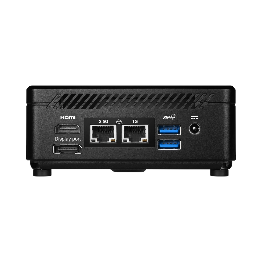 MSI Cubi 5 12M-029US Mini Desktop Computer, Intel Core i5-1235U, 8GB DDR4 RAM, 512GB SSD (Black) — Being Shipped