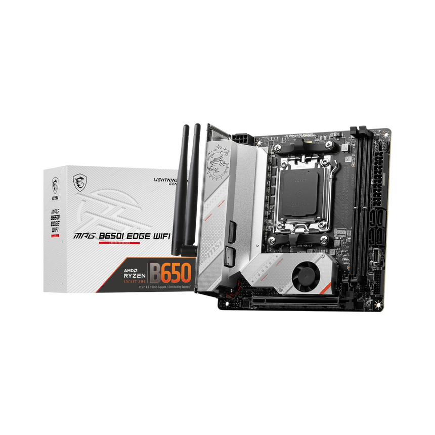 MSI MPG B650I EDGE WIFI AM5 Mini-ITX Motherboard — Being Shipped