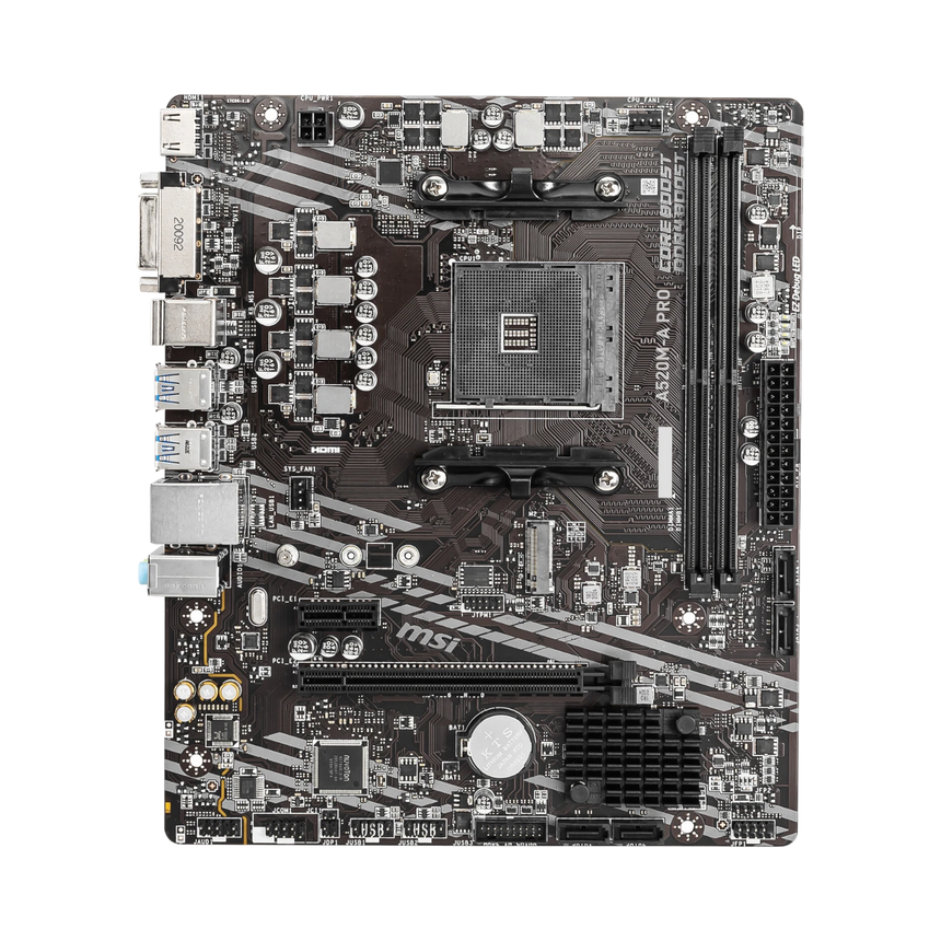 MSI A520M-A PRO AM4 Micro-ATX Motherboard — Being Shipped