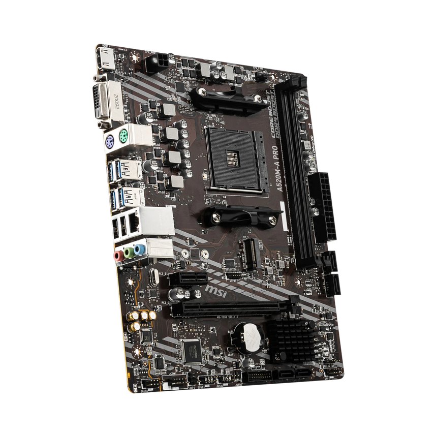 MSI A520M-A PRO AM4 Micro-ATX Motherboard — Being Shipped