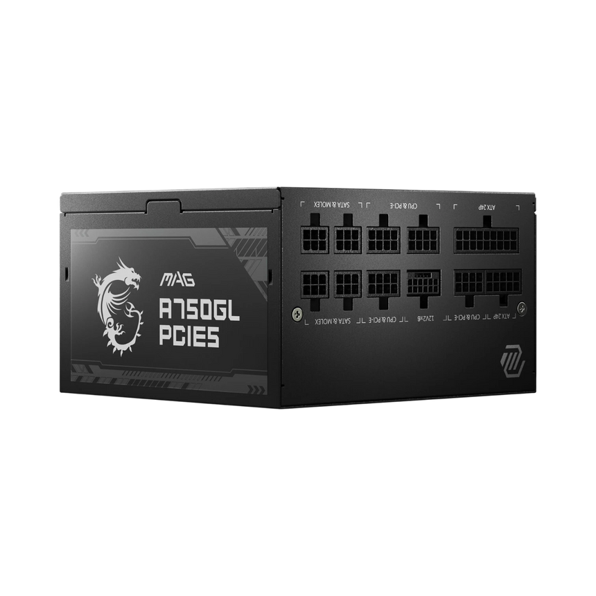 MSI MAG A750GL PCIE5 750W 80 Plus Modular Power Supply — Being Shipped