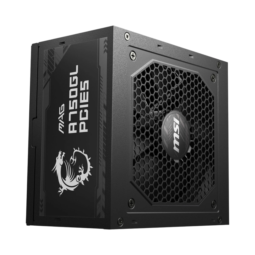 MSI MAG A750GL PCIE5 750W 80 Plus Modular Power Supply — Being Shipped