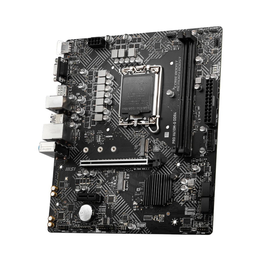 MSI PRO H610M-G DDR4 Micro-ATX LGA 1700 Motherboard — Being Shipped