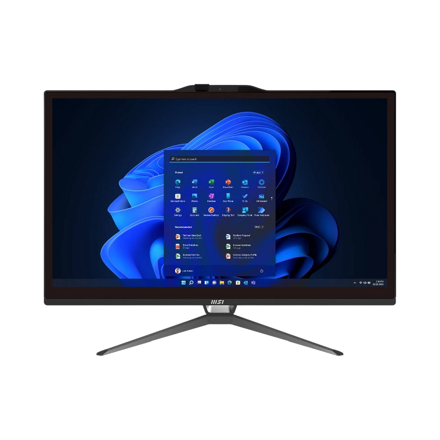MSI PRO AP222P 13M 21.5" All-in-One Multi-Touch Desktop Computer, Intel Pentium Gold G7400, 4GB DDR4 RAM, 128GB SSD — Being Shipped