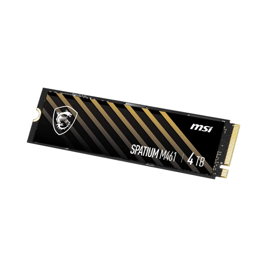 MSI SPATIUM M461 4TB M.2 2280 PCIe 4.0 NVMe PCIe Gen4 NVMe Internal SSD — Being Shipped
