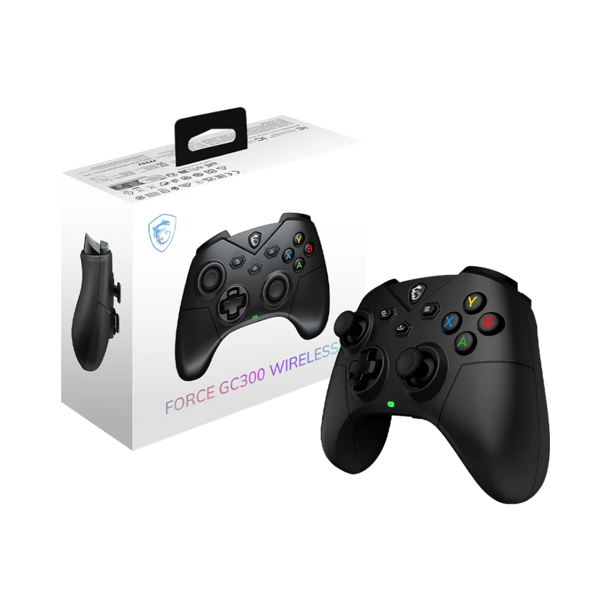 MSI FORCE GC300 W Gaming Wireless Rechargeable Dual Vibration Gaming Controller — Being Shipped