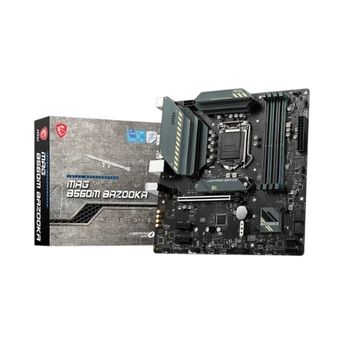 MSI MAG B560M BAZOOKA LGA 1200 Micro-ATX Motherboard — Being Shipped