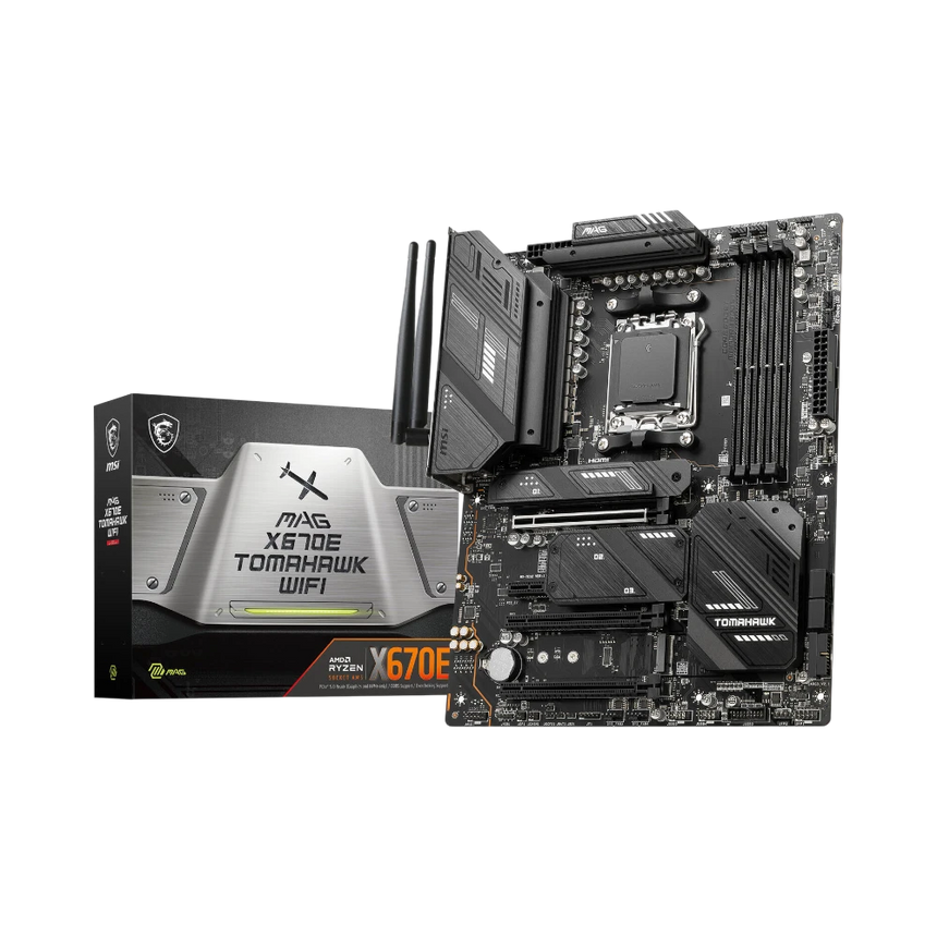 MSI MAG X670E TOMAHAWK WIFI AM5 ATX Motherboard — Being Shipped
