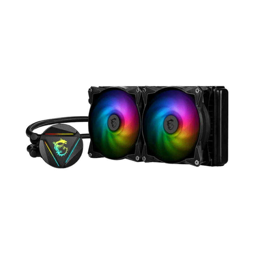 MSI MAG CORELIQUID 240R V2 Liquid Cooler (Black) — Being Shipped