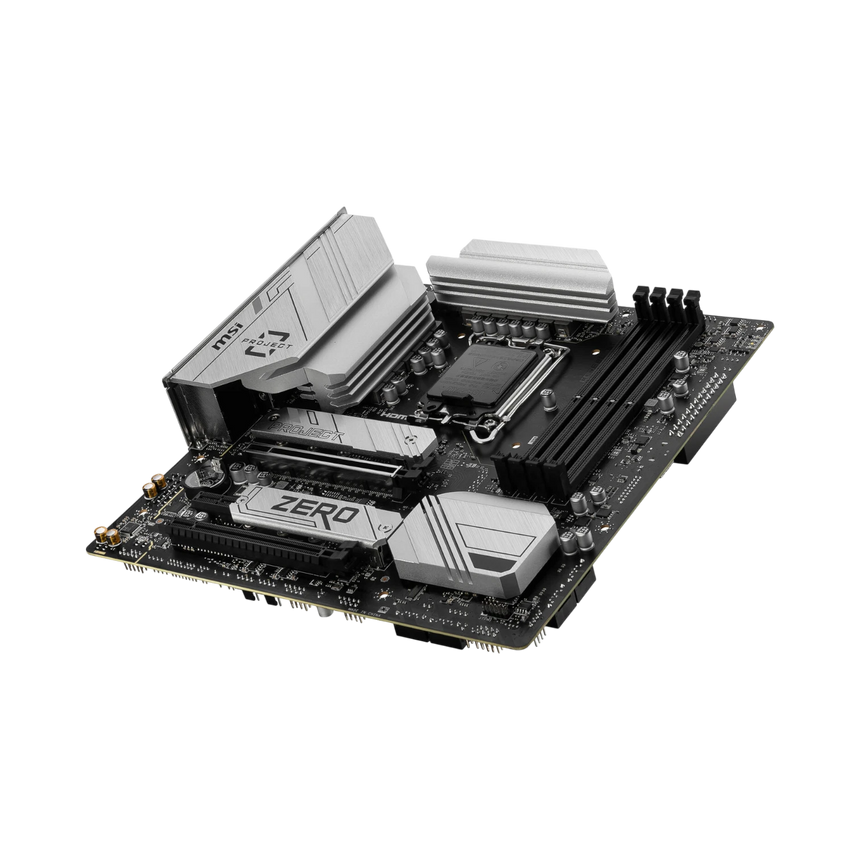 MSI B760M PROJECT ZERO LGA 1700 M-ATX Motherboard — Being Shipped